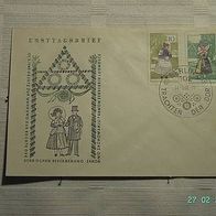 DDR, MNr.1353/56, 2 FDC