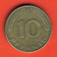 BRD 10 Pfennig 1982 G