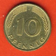 BRD 10 Pfennig 1996 J