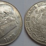 Mexiko 1 Peso 1978 (geslossene 8) ## K2