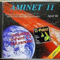 Aminet Amiga PD Software CD Nr. 11 / 1996 & E-PAINT 3.2