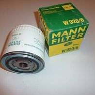 Mann Filter W920/6 / W 920/6 Ölfilter Neu OVP