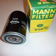 Mann Filter W940/21 W 940 /21 Ölfilter Neu OVP