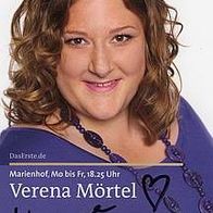 Verena Mörtel (Marienhof) Originalautogramm aus Privatsammlung - al-