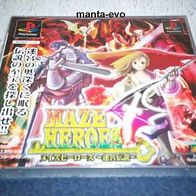 PS - Maze Heroes (jap.) / RAR + NEU !!!