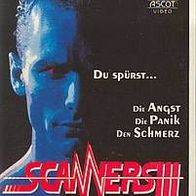 Scanners 3: The Takeover * * VHS