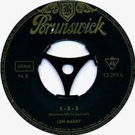7"BARRY, Len · 1-2-3 (RAR 1965)