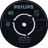 7"Four Pennies · Tell Me Girl (RAR 1964)