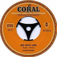 7"WILSON, Jackie · Big Boss Line (RAR 1964)