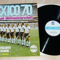 MEXICO 70 12" LP Die Fußball-Weltmeisterschaft deutsche Resono von 1970