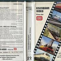 Lokorama * * NBS FULDA - Würzburg * * DESTI Film * * Eisenbahn * * VHS