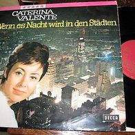 Caterina Valente- Wenn es Nacht wird in den Städten - Decca LP SLK 16345-P - top !