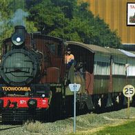 Eisenbahnzug Toowoomba - Schmuckblatt 28.1