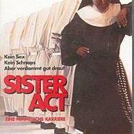 SISTER ACT * * WHOOPI Goldberg * * VHS