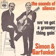 7"SIMON&GARFUNKEL · The Sounds Of Silence (RAR 1965)