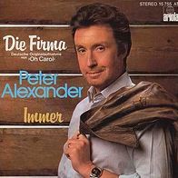 7"ALEXANDER, Peter/ SMOKIE · Die Firma (CV RAR 1978)