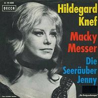 7"KNEF, Hildegard · Macky Messer (RAR 1963)