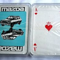 Konvolut - MAZDA Kartenspiel, 5 Stück, ovp. Werbeartikel