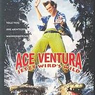 JIM CARREY * * ACE Ventura - Jetzt wird´s wild * * VHS