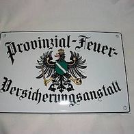 Provinzial Feuer Versicherungsanstalt Blechschild