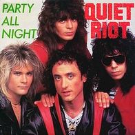 7"QUIET RIOT · Party All Night (RAR 1984)