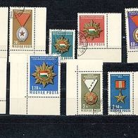 Ungarn 1966. Orden Mi.2222.A. - 2230.A. kompl. gest.