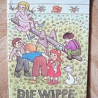 Die Wippe + altes DDR Kinderbuch + Minibuch 24 + 1987