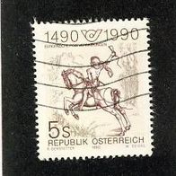 Österreich 1990. 500. Jahre Post Mi.1978 gest.
