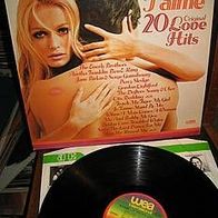 Je t´aime - 20 original Love Hits - WEA Lp - Topzustand !