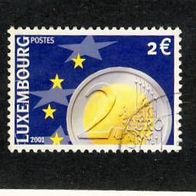 Luxemburg 2001 Mi.1549 Höchstwert gest.