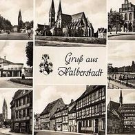 Gruß aus Halberstadt gelaufen aus Nachlass