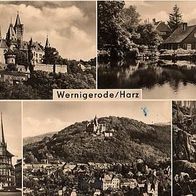 Wernigerode geteilt gelaufen aus Nachlass