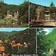 Bodetal - geteilt - gelaufen aus Nachlass
