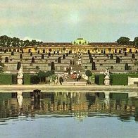 Potsdam - Schloß Sanssouci mit Terrassen gelaufen aus Nachlass