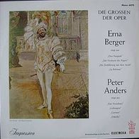 Die grossen der Oper- Erna Berger, Peter Anders - LP