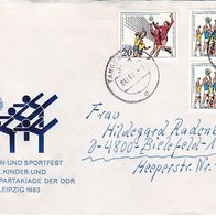 DDR Brief mit Mi.-Nr. 2814-2815 - Stempel Tangerhütte (1175)