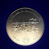 5. Bezirksmünzausstellung Berlin 1981 Medaille