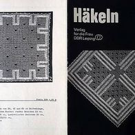 1632 Häkeln Handarbeit, Verlag für die Frau, DDR