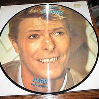 David Bowie -Interview Picture Disc - Lp -mint - RAR !