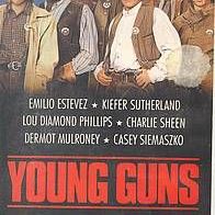 Charlie SHEEN * * YOUNG GUNS * * KIEFER Sutherland * * VHS