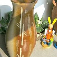 schlanke BodenVase * Vase aus Steingut / Keramik 39cm