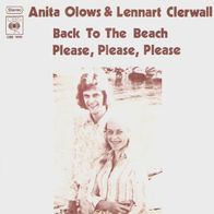 Anita Olows & Lennart Clerwall - Back To The Beach - 7" - CBS 1699 (D) 1973