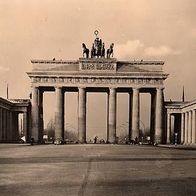 Berlin - Brandenburger Tor 1961 gelaufen aus Nachlass