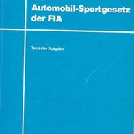 Int. Automobil Sportgesetz der FIA 1984