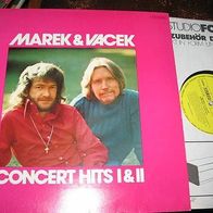 Marek & Vacek - Concert Hits I + II - DoLp -Topzustand