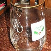 Glas-Bierkrug Moravia Pils 0,4 l m. Goldrand