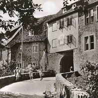 alt AK Kreisjugendheim Burg Sternberg Bösingfeld 1964