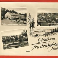 Gruß aus Friedrichsbrunn Harz Mehrbild SW (79