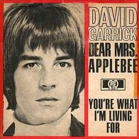 7"GARRICK, David · Dear Mrs. Applebee (RAR 1966)