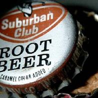 Suburban Golf Club Root Beer Limonade Kork Kronkorken USA 1960 limo soda bottle cap